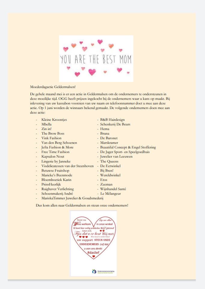 moederdag 2020